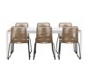 Tafel en stoelen set Dallas 5292