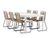 Tafel en stoelen set Dallas 5292