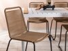 Tafel en stoelen set Dallas 5292
