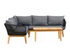 Buiten meubilair set Dallas 1085 (Acacia + Zwart)