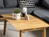 Buiten meubilair set Dallas 1085 (Acacia + Zwart)