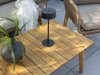 Buiten meubilair set Dallas 661 (Licht beige + Acacia)