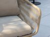 Buiten meubilair set Dallas 661 (Licht beige + Acacia)