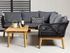 Buiten meubilair set Dallas 1085 (Acacia + Zwart)