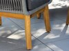 Buiten meubilair set Dallas 661 (Grijs + Acacia)