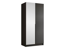 Kledingkast Closico Staton II (Zwart)