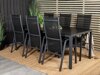 Table and chairs set Dallas 5295 (Black)