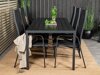 Table and chairs set Dallas 5295 (Black)