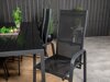 Tisch und Stühle Dallas 5295 (Schwarz)