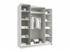 Kledingkast Closico Navor II (Wit)