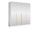Kledingkast Closico Navor III (Wit)