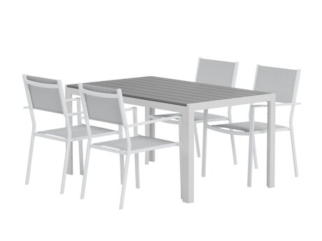 Tafel en stoelen set Dallas 5303