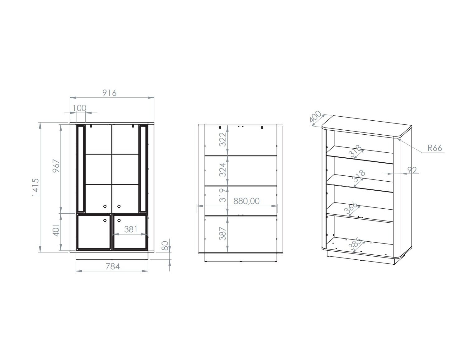Plaukts Cavrome 108