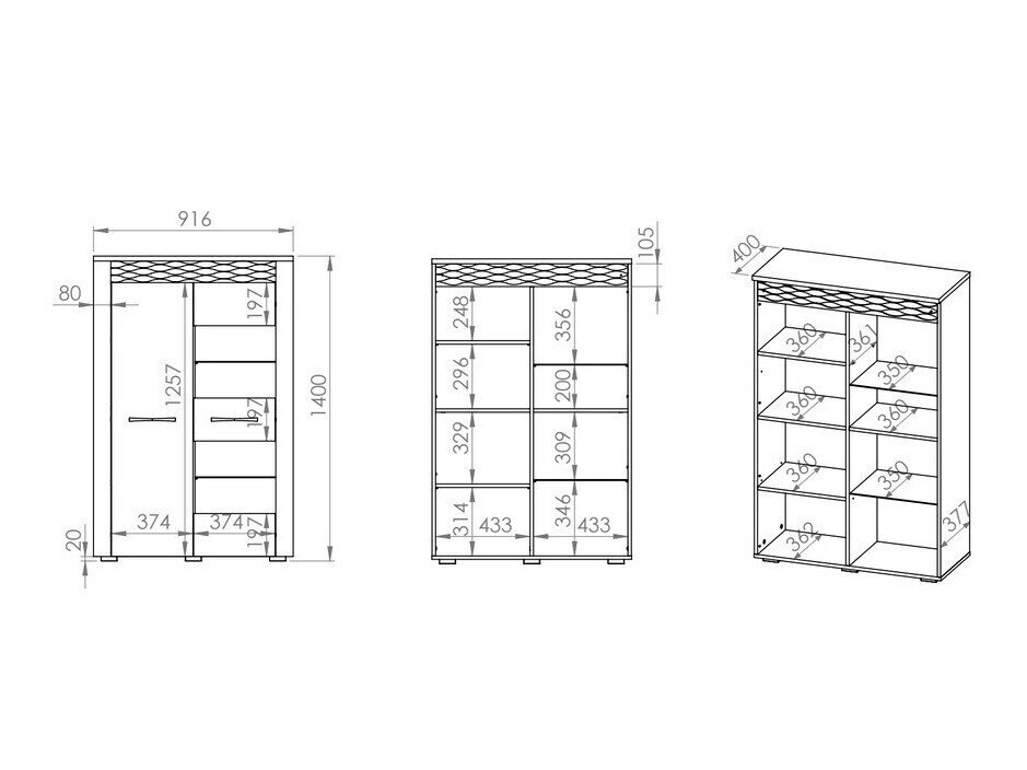 Dressoir Flonole 104