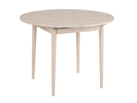Asztal Novato 148 (Tölgy + Világos Travertine)