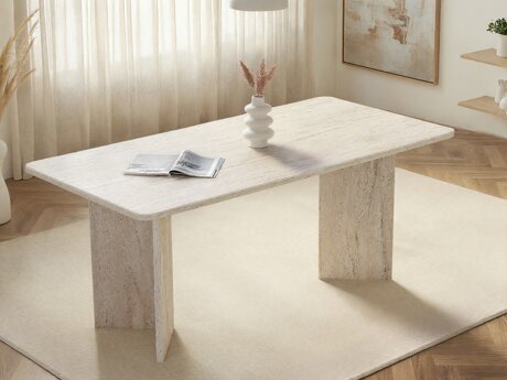 Asztal Novato 150 (Világos Travertine)