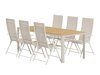 Tafel en stoelen set Dallas 5305