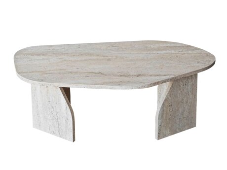 Mesa de centro Kailua 2637 (Travertino claro)