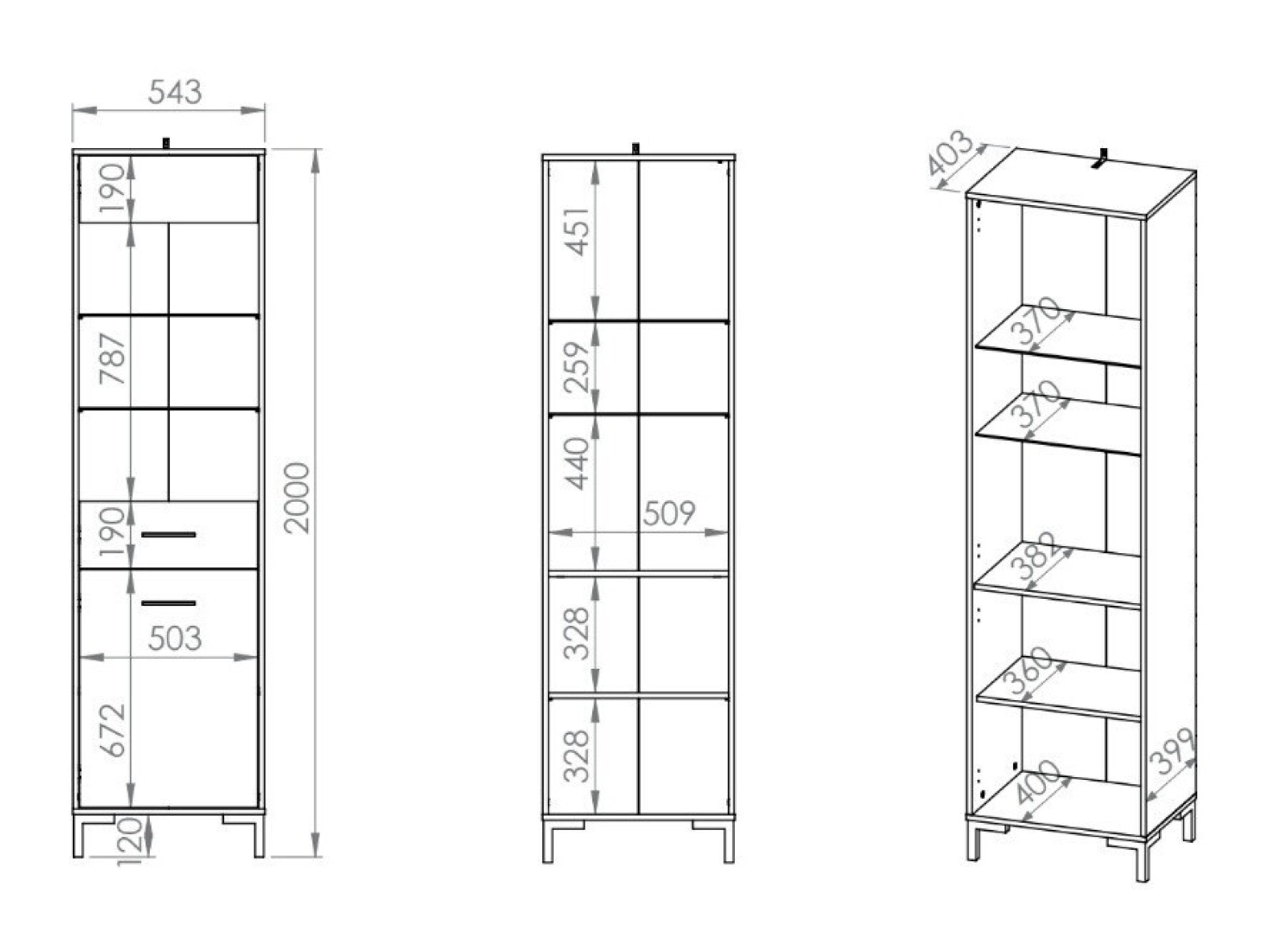 Boekenkast Larnolo 135