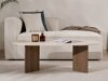 Stolić za kavu Novato 111 (Svijetla Travertine + Orah)