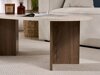 Stolić za kavu Novato 111 (Svijetla Travertine + Orah)