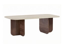 Масичка за кафе Novato 164 (Орех + Светъл Travertine)
