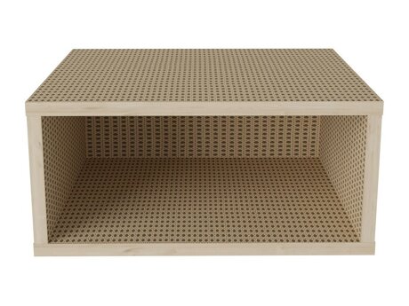 Éjjeliszekrény Kailua 2758 (Rattan minta)
