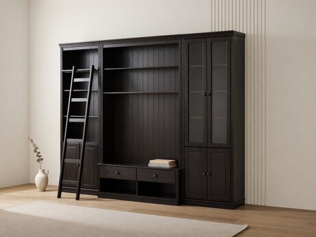 Wohnzimmer-Sets Saltoro 107 (Dunkelbraun)