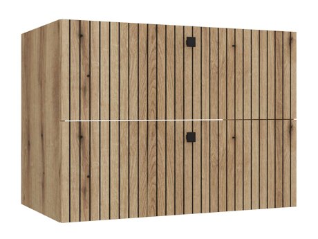 Armario de baño colgante para lavabo Mandeville 315 (Roble)