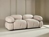 Modulaire sofa Evardale 103 (Beige + Zwart)