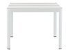 Tafel en stoelen set Dallas 5318 (Wit + Teak)
