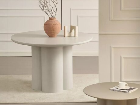 Tafel Detroit 962 (Ecru wit)