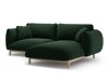 Ъглов диван Romvese 105 (Casino Deep Green)