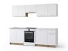 Keukenset Houston 856 (Wit + Sonoma eik)