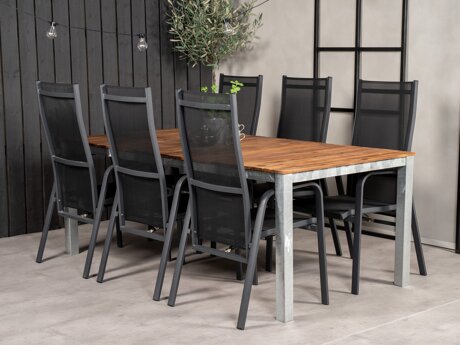 Tafel en stoelen set Dallas 5319