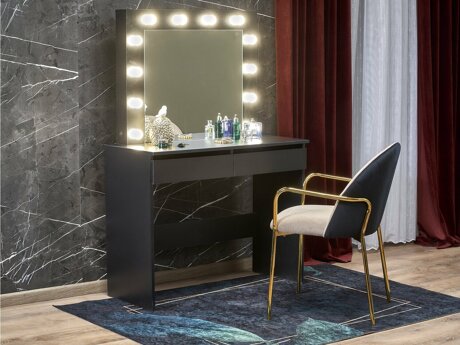 Kaptafel Houston Gaudium (Zwart)