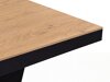 Tafel Hoboken 101 (Eiken + Glanzend zwart)