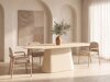 Tafel Hoboken 102 (Cappuccino)