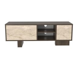 ТВ шкаф Asheboro 211 (Орех + Светъл Travertine)