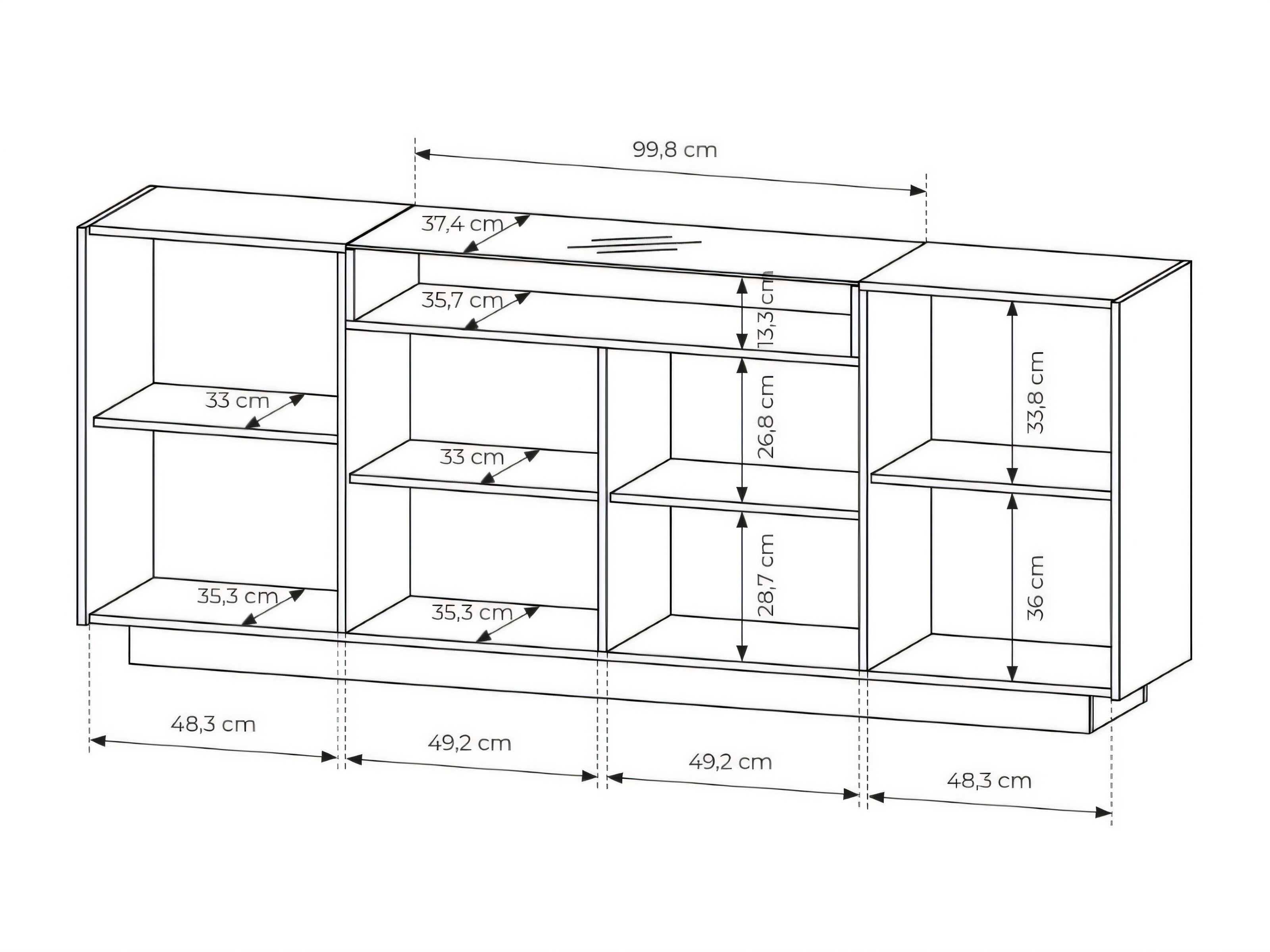 Dressoir Salmeli 106 (Beige)
