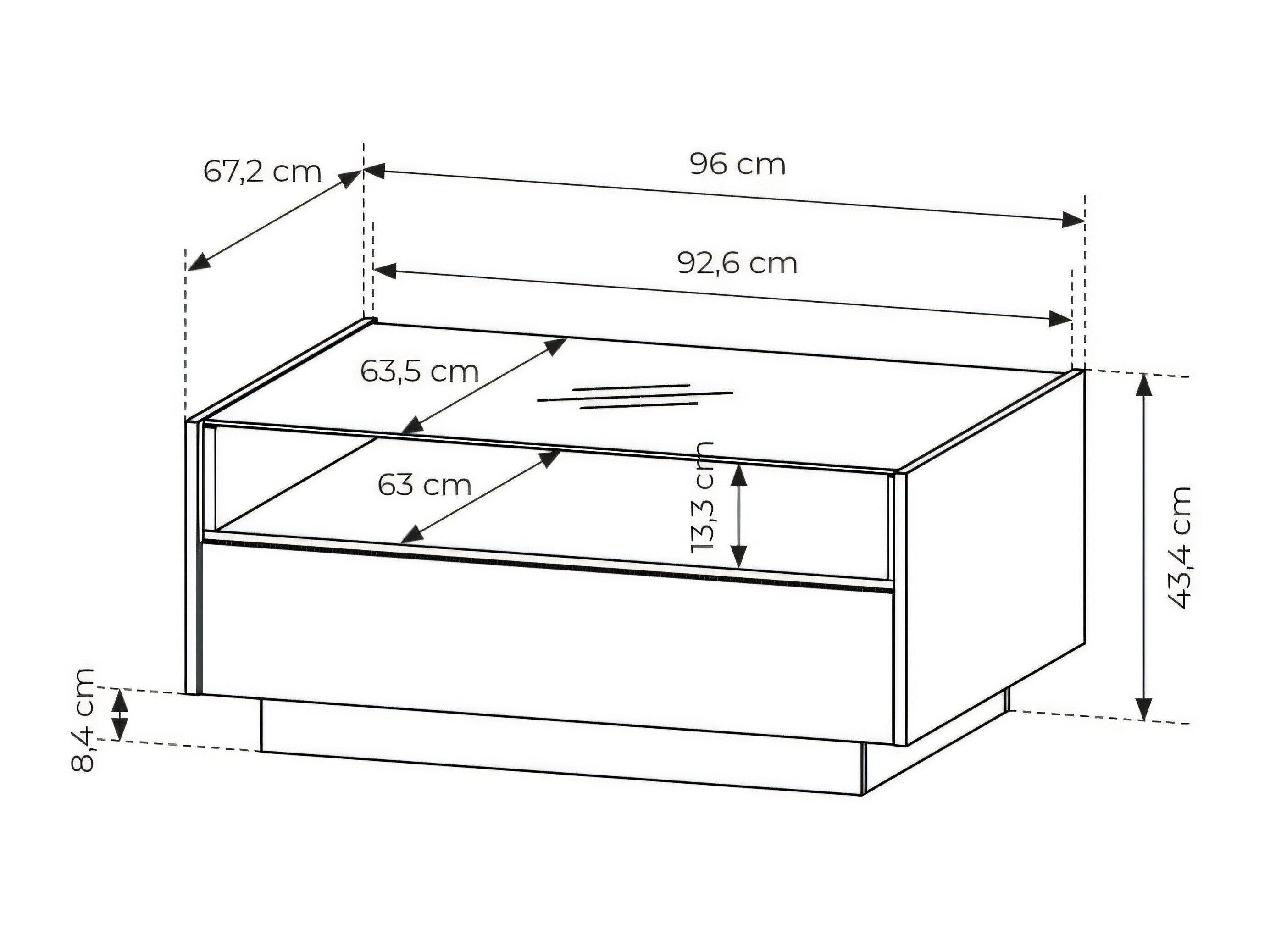 Salontafel Salmeli 103 (Beige)