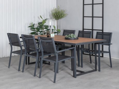 Tafel en stoelen set Dallas 5324