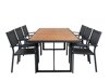 Tafel en stoelen set Dallas 5324
