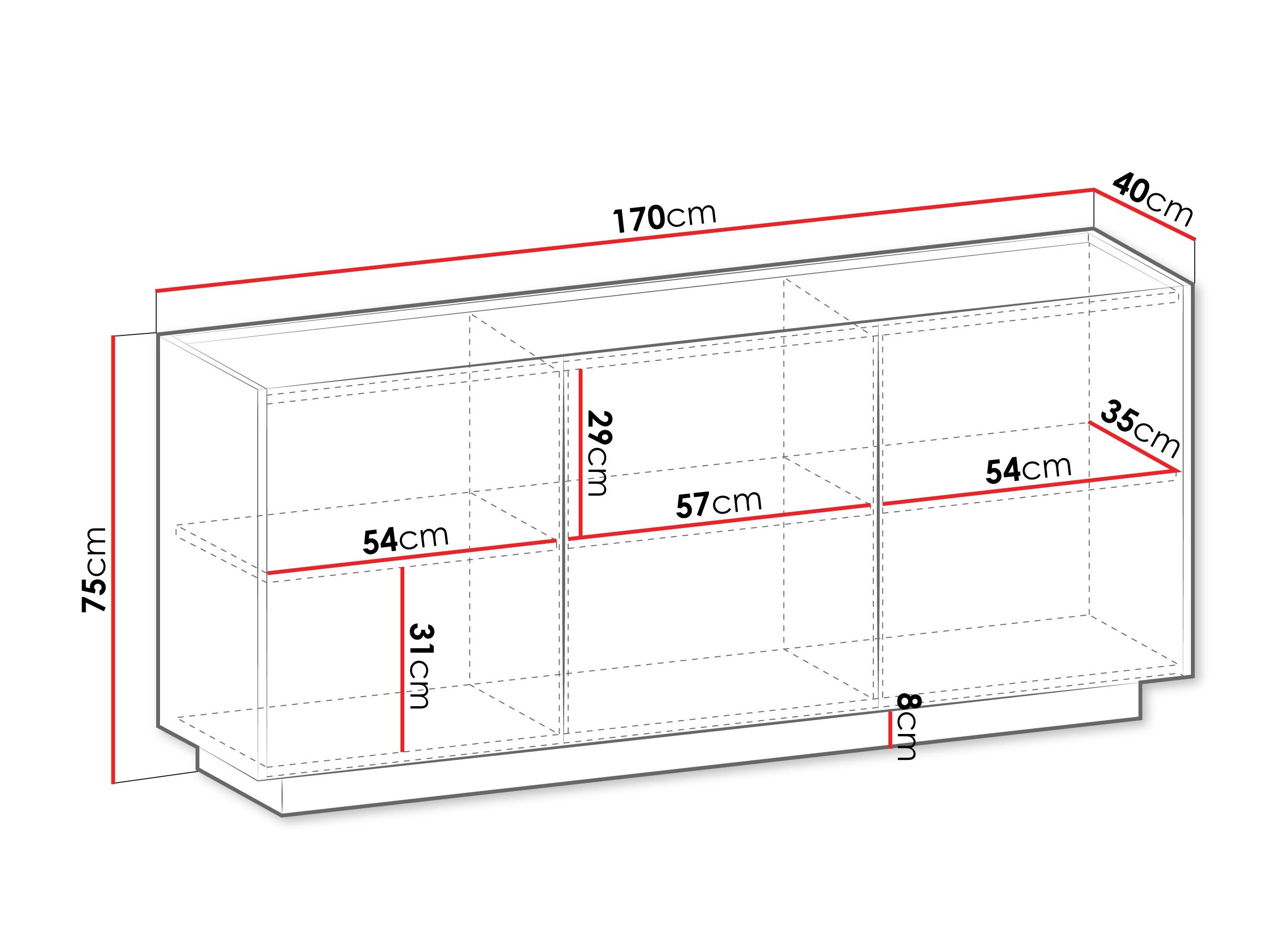 Dressoir Comfivo Pagae