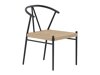 Tafel en stoelen set Dallas 5326 (Zwart)