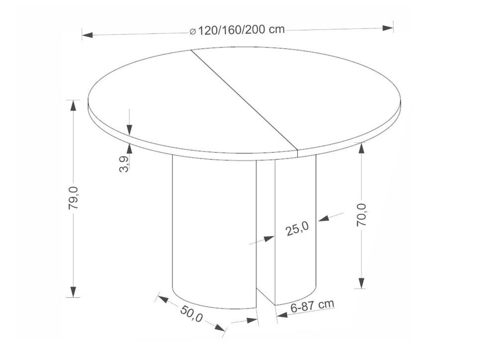 Tafel Houston 2146