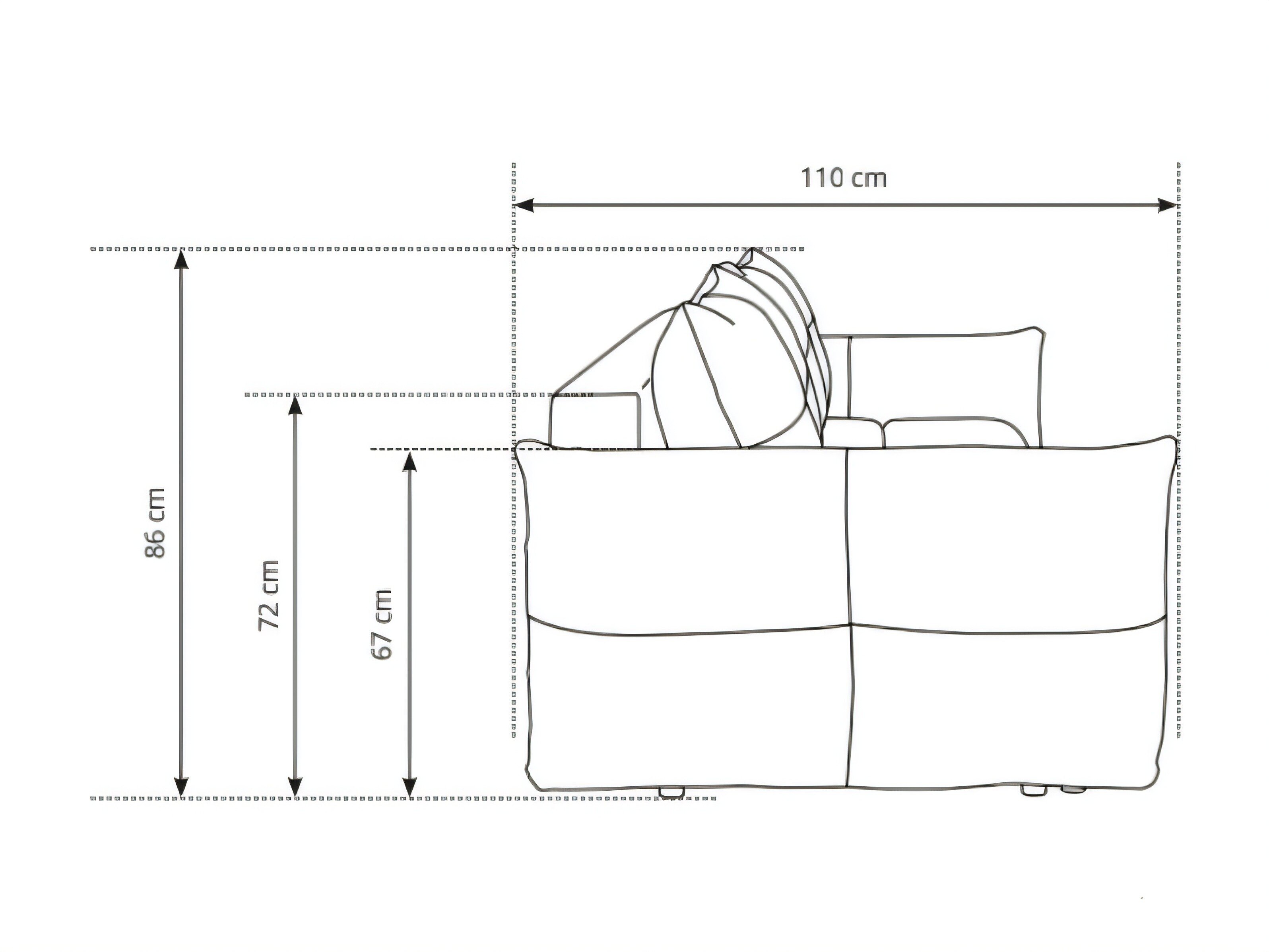 Slaapbank Kingston 206 (Sicuro 60)