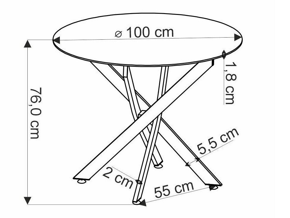 Tafel Houston 1788 (Kasjmier)