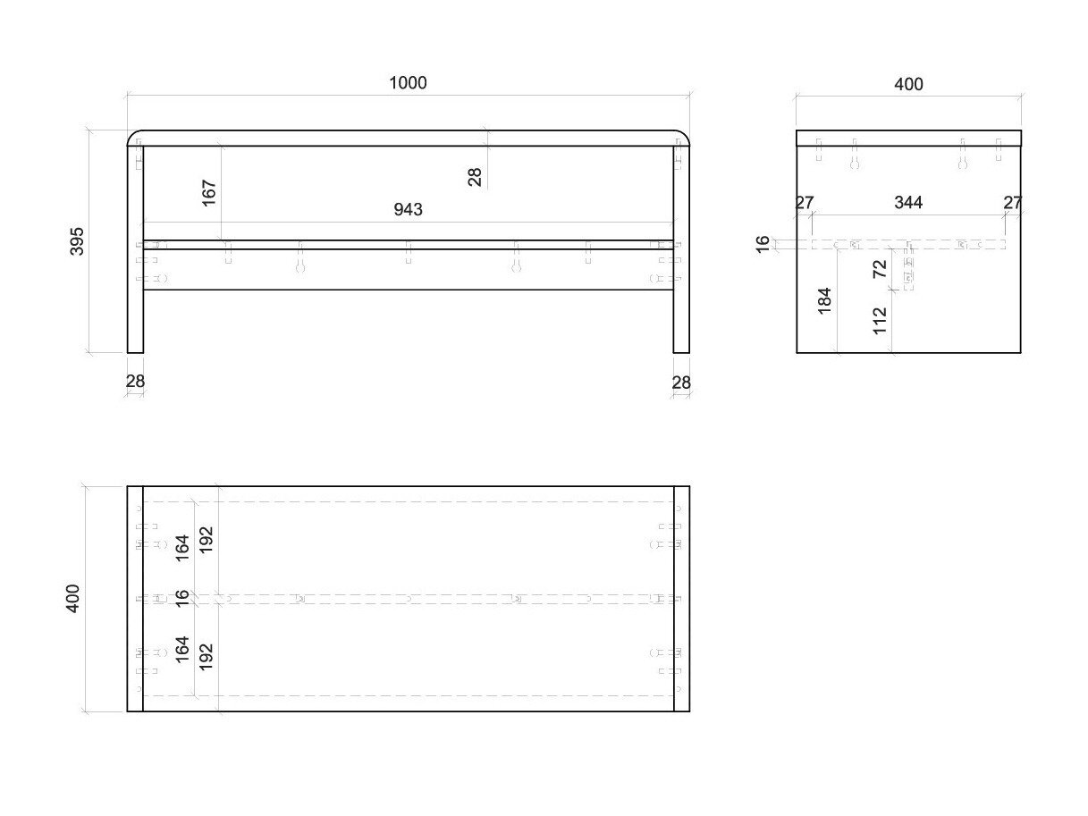 Salontafel Ontario 234 (Sonoma eik)