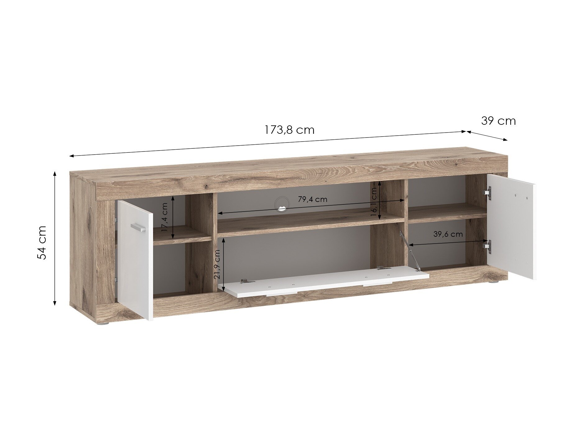 TV-meubel Nolciri 100